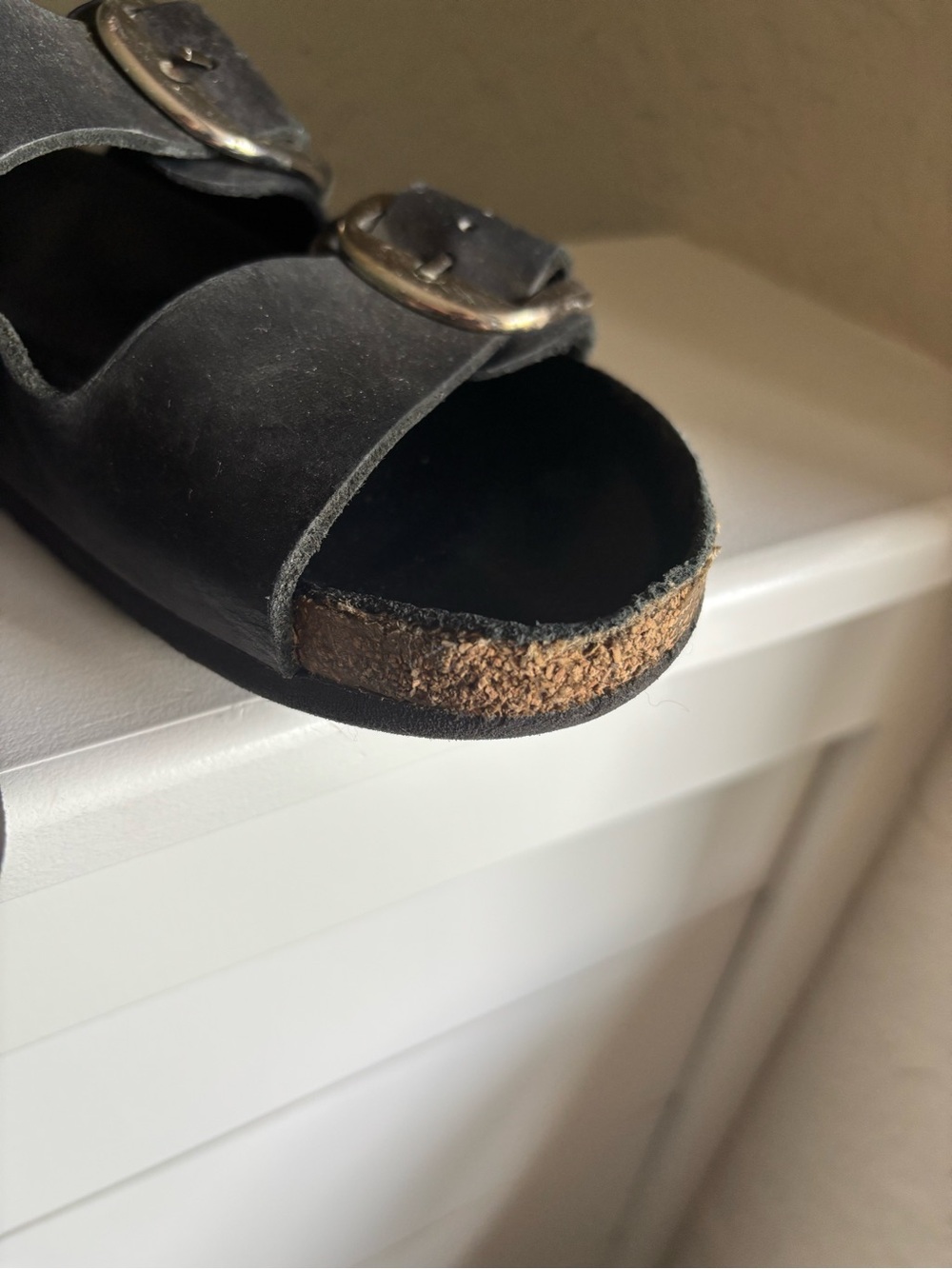 Birkenstock Arizona Big Buckle Black Slides Size 38 - US 7-7.5 - Picture 6 of 11